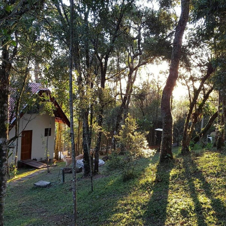 Chale Dos Tucanos- Parede De Vidro Com Linda Vista Campos do Jordão Eksteriør billede